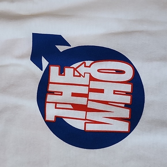 NWT The Who white concert t-shirt size medium unisex - Picture 6 of 8